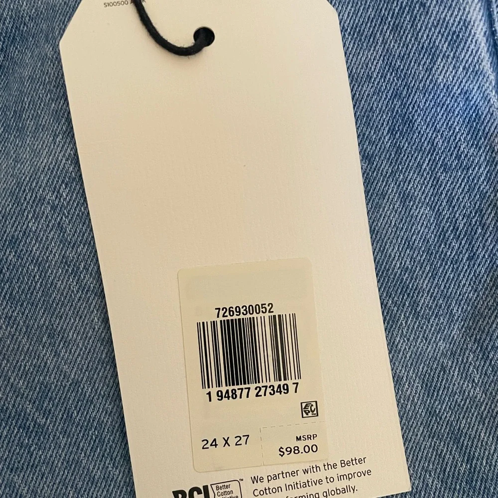 Levi's Ribcage Straight Ankle 24x27 NWT - Picture 9 of 13